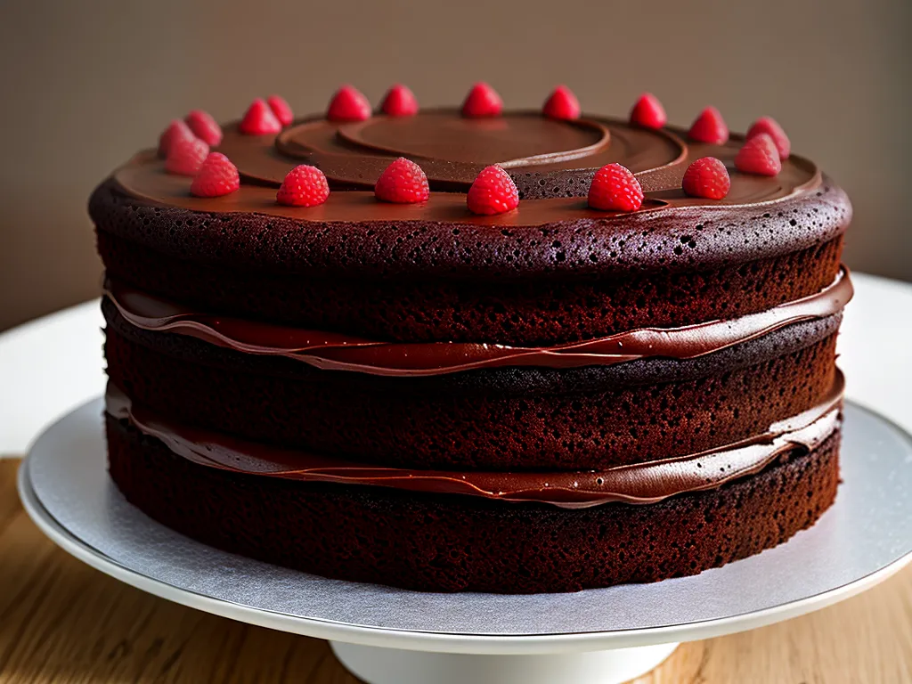 Bolo de chocolate decorado: Dicas e truques da confeitaria