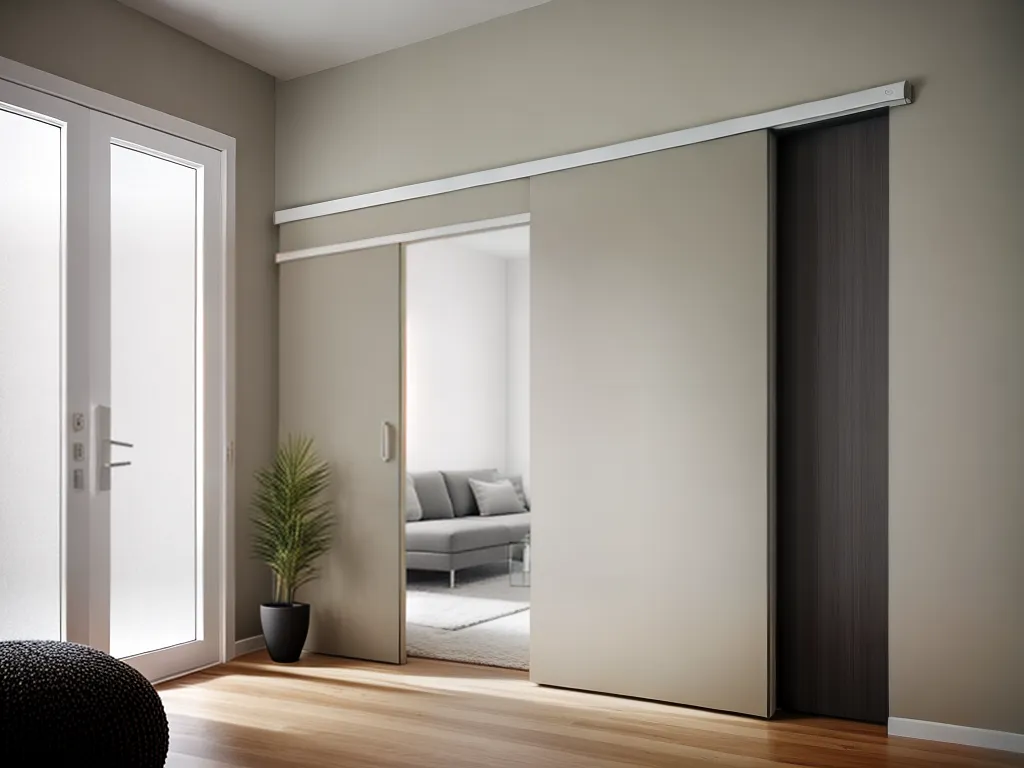 Porta de correr embutida: a solução moderna para economizar espaço - Dicas de decoração.