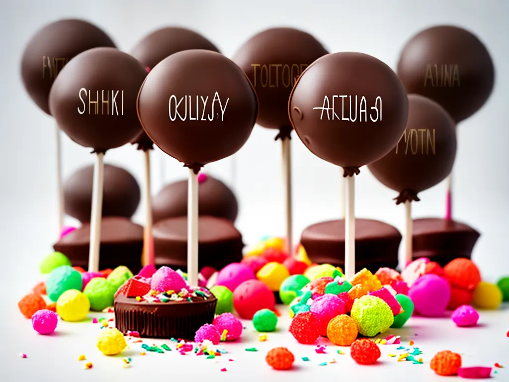 Pirulitos de chocolate personalizados: A doçura perfeita para sua festa