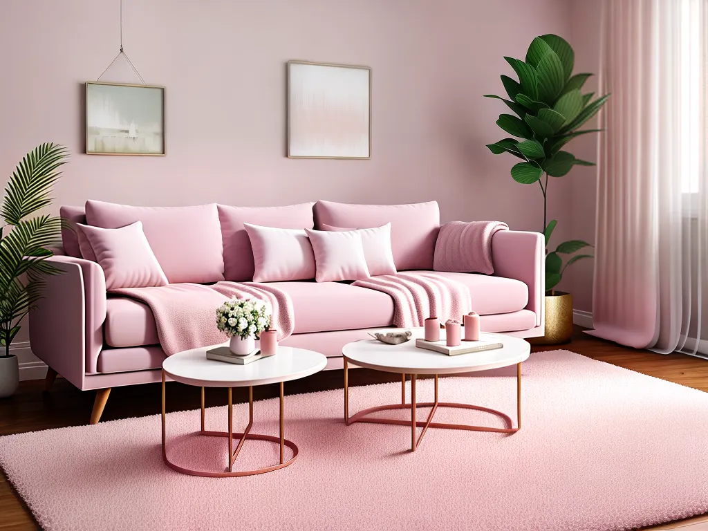 Transforme sua casa com a cor rosa bebê na decoração