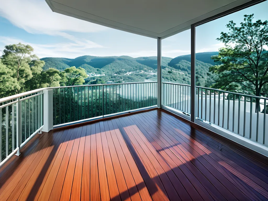 Transforme sua casa com uma sacada de vidro elegante e moderna