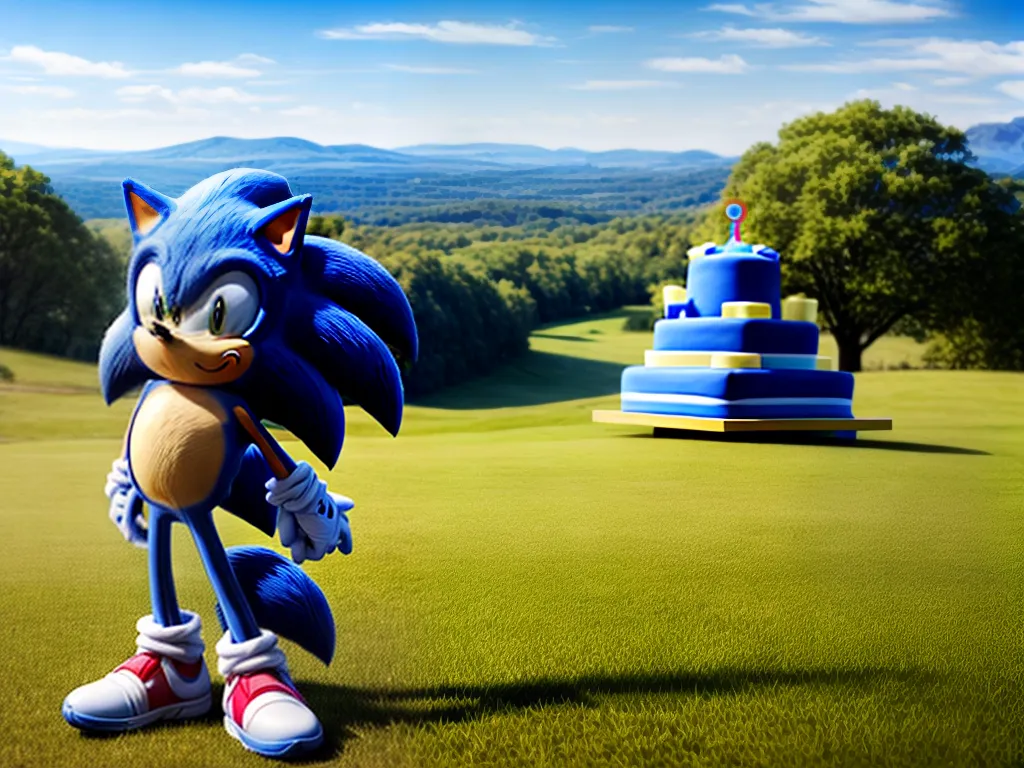 Decoração de Bolo de Aniversário: Surpreenda com o Topo de Bolo Sonic para Imprimir